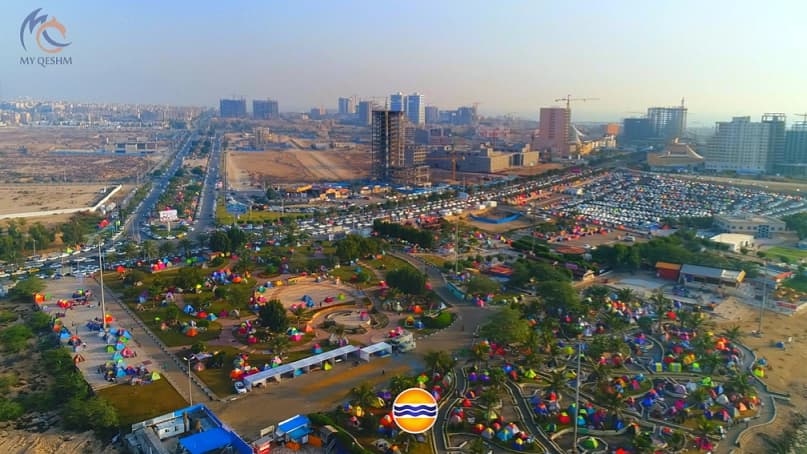 کمپ پارک ها و شناگاه امن جزیره قشم